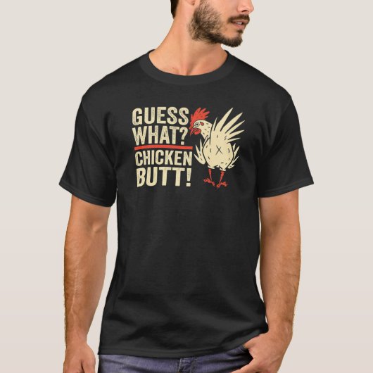 チキンお尻 Tシャツ (正面)