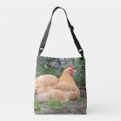 チキンかわいらし クロスボディバッグ (裏面)