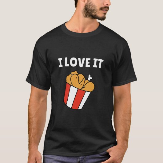 チキンが大好き Tシャツ (正面)