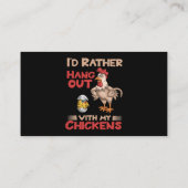 チキンつるの農家Cに気がおもしろい付く 名刺 (裏面)