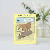 チキンのような味 ポストカード (スタンド正面)