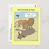 チキンのような味 ポストカード (正面/裏面)