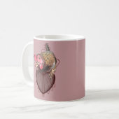 チキンの引き締め心 コーヒーマグカップ (正面左)