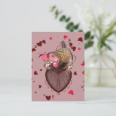 チキンの引き締め心 ポストカード (スタンド正面)