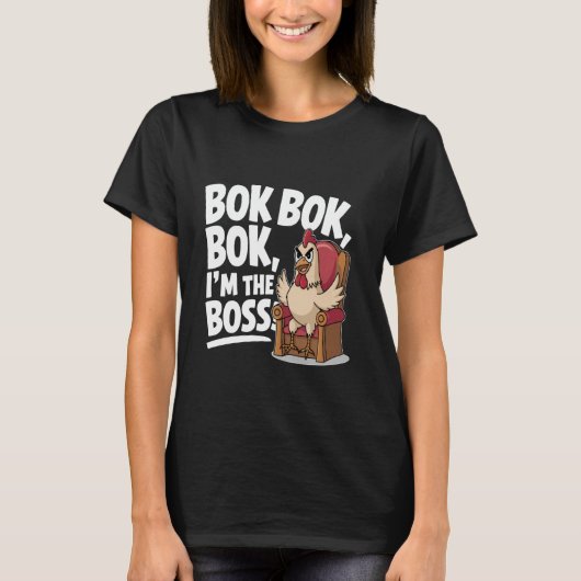 チキンアクセサリーチキン物鶏肉農家R Tシャツ (正面)