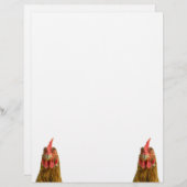 チキンアニマルポートレート紙 (正面/裏面)