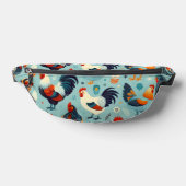 チキンアンドルースターデザイン ファニーパック (レイダウン)