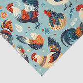 チキンアンドルースターデザイン 薄葉紙 (詳細)