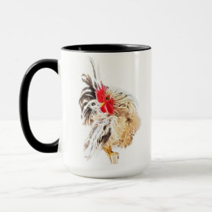 チキンアートコーヒーマグカップルースターファームハウス マグカップ