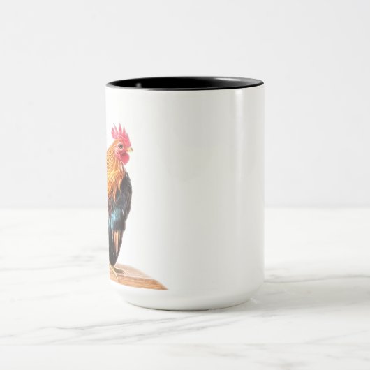 チキンアートルスターマグコーヒーカップファームハウス マグカップ (中央)