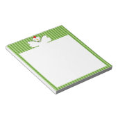 チキンイラストレーション ノートパッド (アングル)