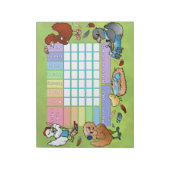 チキンインセンティブ毎週ゴールノートパッド ノートパッド (回転)