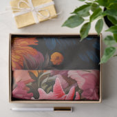 チキンインフラワーズ4デクページ紙 薄葉紙 (ギフト)