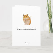 チキンイースター シーズンカード (裏面)