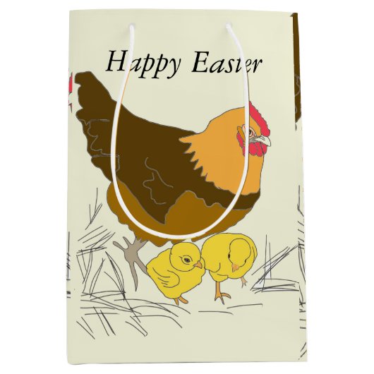 チキンイースター ミディアムペーパーバッグ (正面)