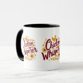 チキンウィスパーラファームハウス素朴コテージコア マグカップ (正面左)