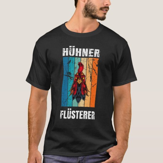 チキンウィスパー農家ファームアニマルズ Tシャツ (正面)