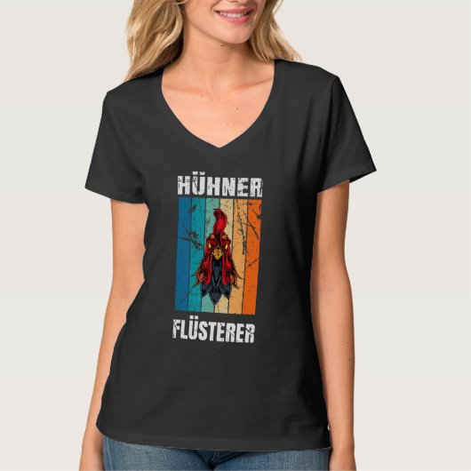 チキンウィスパー農家ファームアニマルズ Tシャツ (正面)