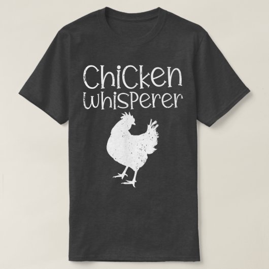 チキンウィスパー農家 Tシャツ (デザイン正面)