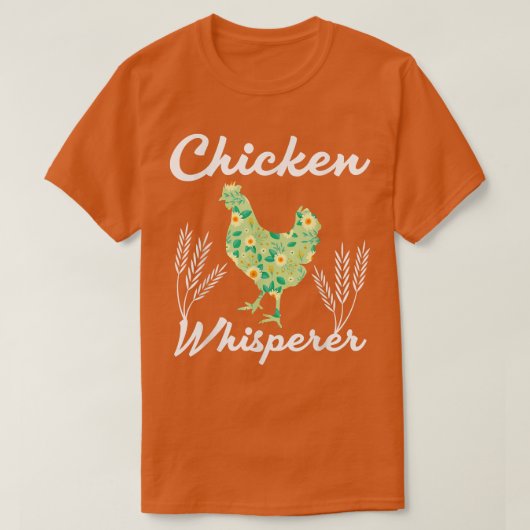 チキンウィスパー農家 Tシャツ (デザイン正面)