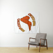 チキンウィングウォールタペストリー タペストリー (インサイチュ(横))