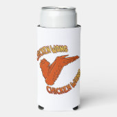 チキンウィングフォームスリムセルツァークーラーボックス スリム缶クーラー (Seltzer正面)