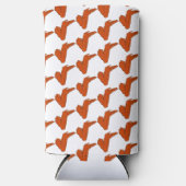 チキンウィングフォームスリムセルツァークーラーボックス スリム缶クーラー (正面)