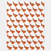 チキンウィングフリースブランケット、すべてのサイズ フリースブランケット (正面)