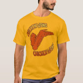 チキンウィングメンズベーシックTシャツ Tシャツ (正面)