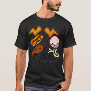 チキンウィング チキンウィング ホットドッグ & ボローニャ ヴァイラル Tシャツ