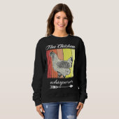 チキンウイスパー動揺してラー スウェットシャツ (正面フル)