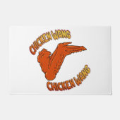 チキンウイングドアマット ドアマット (正面)