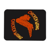 チキンウイング可撓性写真磁石 マグネット (横)