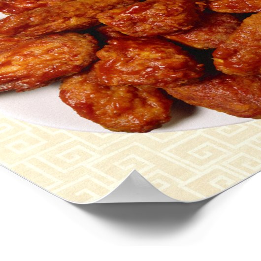 チキンウイング ポスター (角)