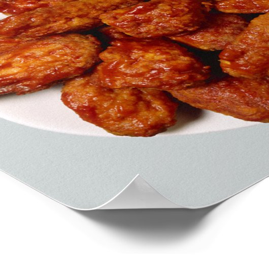 チキンウイング ポスター (角)