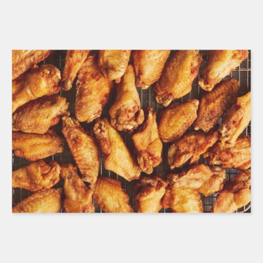 チキンウイング ラッピングペーパーシート (正面)