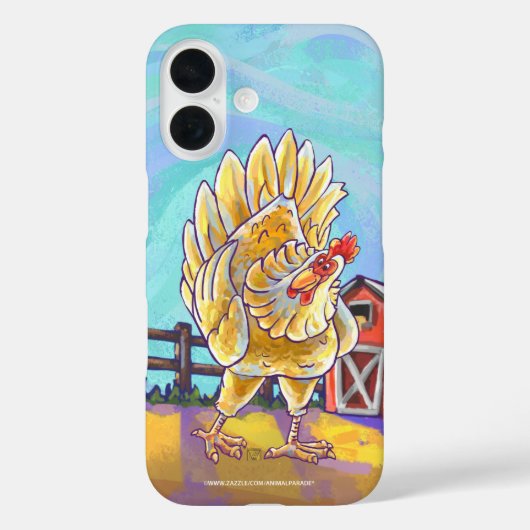 チキンエレクトロニクス Case-Mate iPhoneケース (裏面)