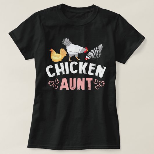 チキンオウスアウンティファーム Tシャツ (デザイン正面)