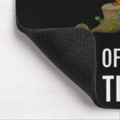 チキンオブザツリーハンターおもしろい狩り マウスパッド (コーナー)