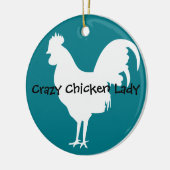 チキンオーナメント セラミックオーナメント (左)