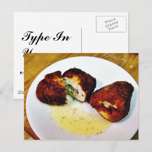 チキンキエフ ポストカード (正面/裏面)