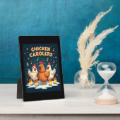 チキンキャロラー フォトプラーク (側面)