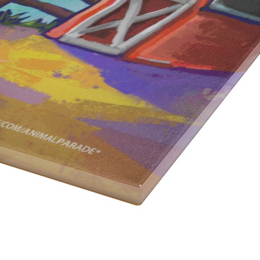 チキンギフト&アクセサリー カッティングボード (角)