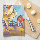 チキンギフト&アクセサリー キッチンタオル (四つ折り)