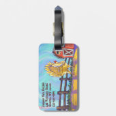チキンギフト&アクセサリー ラゲッジタグ (裏面縦)
