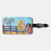 チキンギフト&アクセサリー ラゲッジタグ (裏面横)