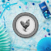 チキンギンガム ペーパープレート (パーティー)