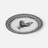 チキンギンガム ペーパープレート (アングル)