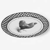 チキンギンガム ペーパープレート (アングル)