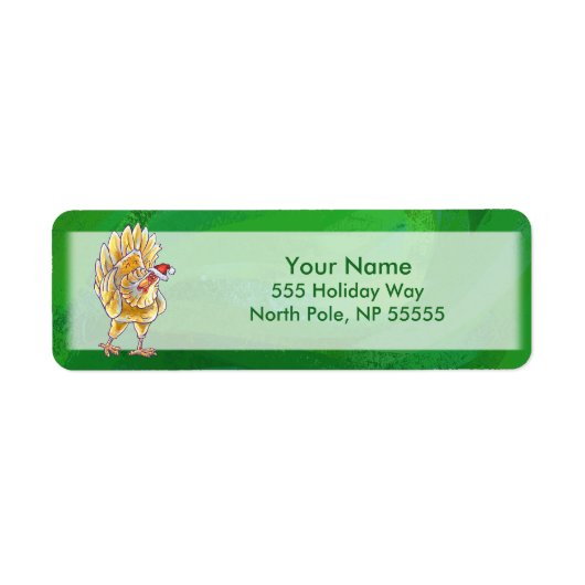 チキンクリスマスオングリーン ラベル (正面)